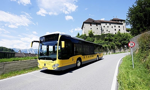 Stadtbus Feldkirch Schattenburg 