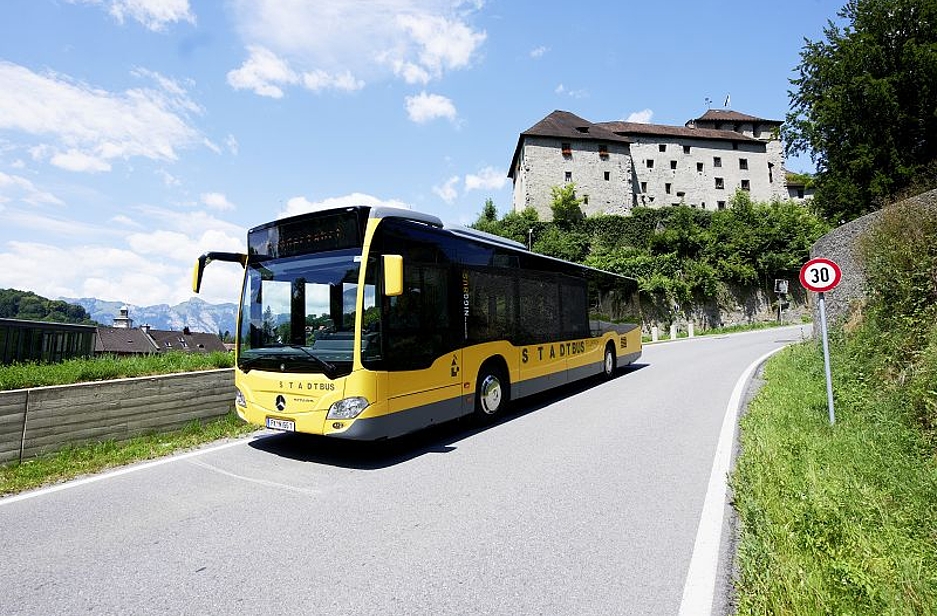 Stadtbus Feldkirch Schattenburg 